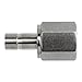 Brennan Industries N2430-10-08-SS Stainless Steel Straight Double-Ferrule Tube Fitting, 1/2" NPT Female Thread, 5/8" Standard Pipe x 5/8" Female NPT (Pack of 2)