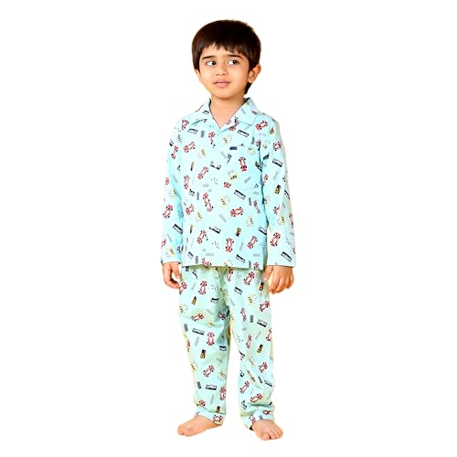 Image of Jam & Sugar Boys Cotton Printed Night Suit Set