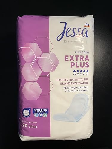 Jessa Diskret Einlagen Inkontinenz Extra Plus, 20 St
