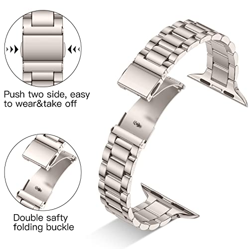 Wepro Straps Compatible with Apple Watch Strap 44mm 42mm 45mm 46mm 49mm - Image 2