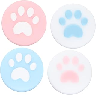 Generic Tampas do Controlador 4 Unidades De Botão De Pressão Interruptor Tampa Controlador Polegar Stick Apertos Tampa Controlador Tampas Joystick Botão De Aderência Joystick