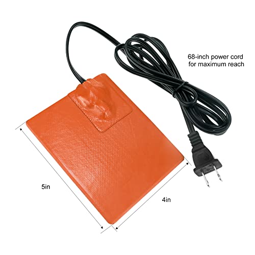 Snapklik.com : Car Engine Heater Pad 120V 150W 4x5 Inches 2 Pcs ...