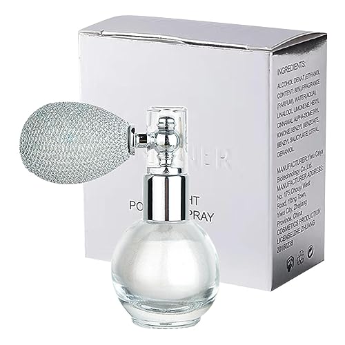 Glitter Dust Maquiagem - Spray Iluminador Nutritivo com Glitter | Cosméticos corporais com fragrânci