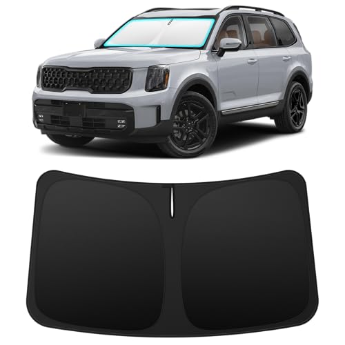 Image of INSAUTO Custom Fit Windshield Sun Shade for Kia Telluride 2020-2025