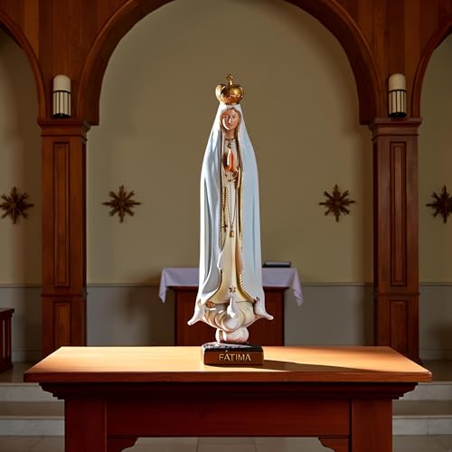 Estatua de Nuestra Señora de la Gracia 8.26 in H miniatura 6