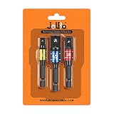 Mejor combinación: utilizamos un mango hexagonal de 1/4 pulgadas, que será adecuado para todos los sistemas de cambio rápido y portabrocas estándar, lo que te permite ahorrar tiempo valioso y realizar tareas de reparación automática fácilmente. ¿No te va a impresionar?
