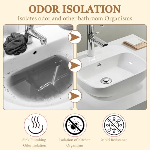 Bathroom Sink Stopper with Hair Catcher - Use Code YEUGTASA - Image 6