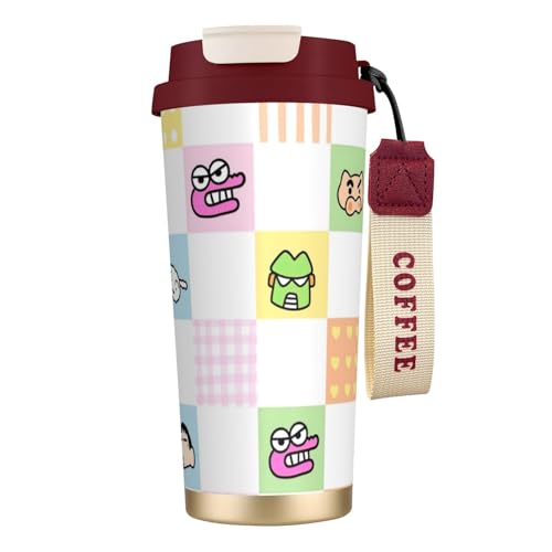 �N���������񂿂�� ���@�r ���� 500ml �R�[�q�[�J�b�v �^��f�M 3way���݌� �X�g���[�t�� ��e�� �L�� �R��Ȃ� �ۗ�ۉ� ������� �A�E�g�h�A �􂢂₷�� �j�����p ??�t �ۉ� �ۗ� Coffee Cup