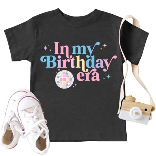 Birthday Girl Shirt 2nd 3rd 4th 5th 6th 7th Girls Birthday Party Outfit Cotton Short Sleeve Tees