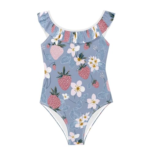 Traje de baño para niñas de secado rápido SyXIOP ropa de baño infantil para piscina de 3 a 6 años
