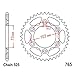 Universal Car 525 Rear Sprocket Compatible 1158 M V4 V4S 2021-2024 1200 1200S M V4 2021-2022(42 Teeth)