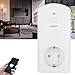 Inteligentne gniazdo wtykowe, inteligentny czas gniazda wtykowego, gniazdo przełącznika kontroli wilgotności temperatury, sterowanie bezprzewodowe, do użytku domowego Home(Transl)