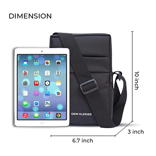 Dein-Kleider-Nylon-Sling-Cross-Body-Utility-Travel-Office-Business-Messenger-one-Side-Shoulder-Bag-for-Men-and-Women