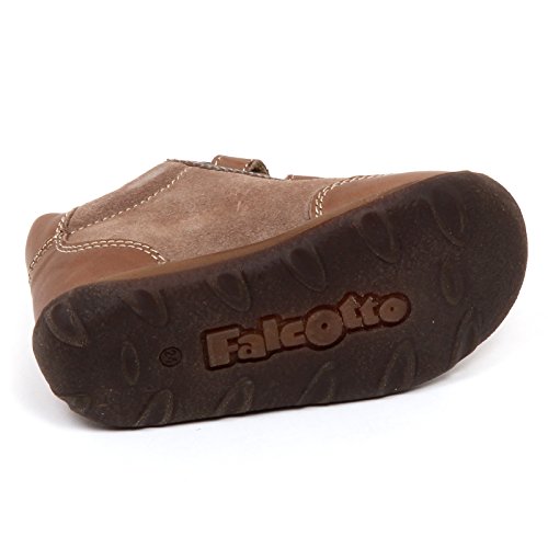 Basket Falcotto E3292 marron premier pas chaussure bébé garçon