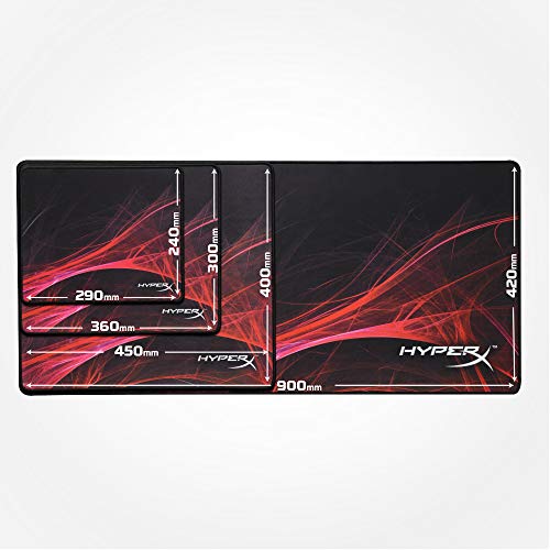 HyperX-HX-MPFS-S-M-FURY-S-Speed-Edition-Pro-Alfombrilla-de-raton-para-Gaming-tamano-M-36cm-x-30cm