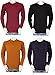Styllion Tall Henley Thermal THLS (4XLT, Black)