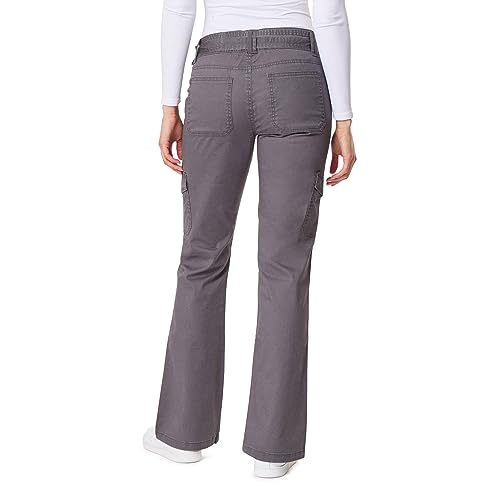 WallFlower Women's Feisty Curvy Cargo Flare Low Rise Belted Insta Stretch Juniors Pants2