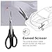 Hobbypark 0-14mm Hole Puncher Reamer w/Sleeve and Curved Scissors Set Universal Tool for RC Car Body Shell Lexan Plastic (with Black Reamer)