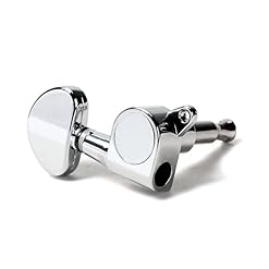Healifty Lot de 6 chevilles 3L3R scellées pour guitare électrique – Mécaniques chromées avec vis de montage, viroles… - Les Beatles, Paul McCartney, John Lennon, RIngo Starr, George Harrison Healifty Lot de 6 chevilles 3L3R scellées pour guitare électrique - Mécaniques chromées avec vis de montage, viroles… – Image 6