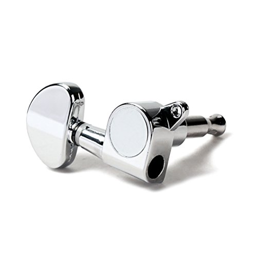 Healifty Lot de 6 chevilles 3L3R scellées pour guitare électrique – Mécaniques chromées avec vis de montage, viroles… - Les Beatles, Paul McCartney, John Lennon, RIngo Starr, George Harrison Healifty Lot de 6 chevilles 3L3R scellées pour guitare électrique - Mécaniques chromées avec vis de montage, viroles… – Image 7