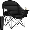 EVER ADVANCED Camping Chair For Adults Oversized 230KG, Folding Green | UK - View #9