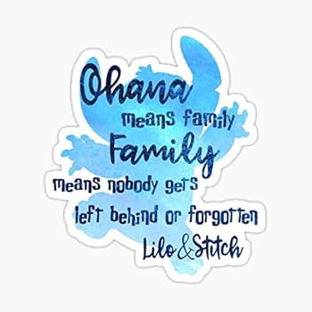 Amazon.com: Ohana Means Family Graphic - Auto, Wall, Laptop