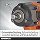 Varo y Kreator Powerplus Dual Power Akku-Schlagschrauber POWDP20160-1/2’’ Akku-Schlagschrauber mit 20 V, 4350 U/min und 220 Nm, inkl. Akku und Ladegerät
