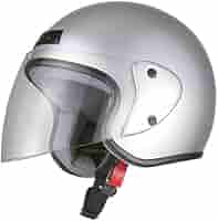 ヘルメット　ジェット　シルバー（鏡面） Amazon.co.jp: バイクパーツセンター バイクヘルメット ジェット