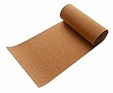 Korkplatte eine Rolle 50 cm Breit Meterware Größe 0,5 x 8 Meter Korkrolle Rolle 2mm 3mm 4mm (2mm)