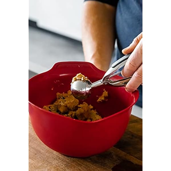 Универсальная ложка для мороженого KitchenAid кремовая