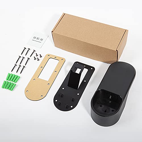 GUTIZA Accesorios de Coche Soporte de Conector de Montaje en Pared Soporte de Cargador Organizador de Cable de Carga Compatible con Tesla Model 3 S X Y-EU Cover