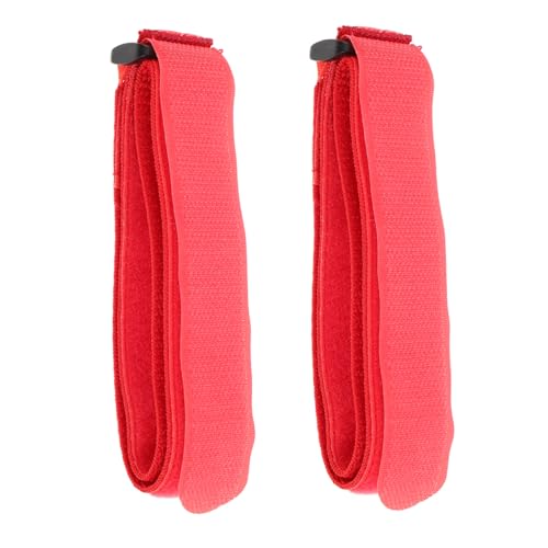Happyyami 2Pcs Adjustable Bike Wheel Stabilizer Straps with for Secure Transport Red Cycling Fastening Belt for Car and Wall Mount Storage