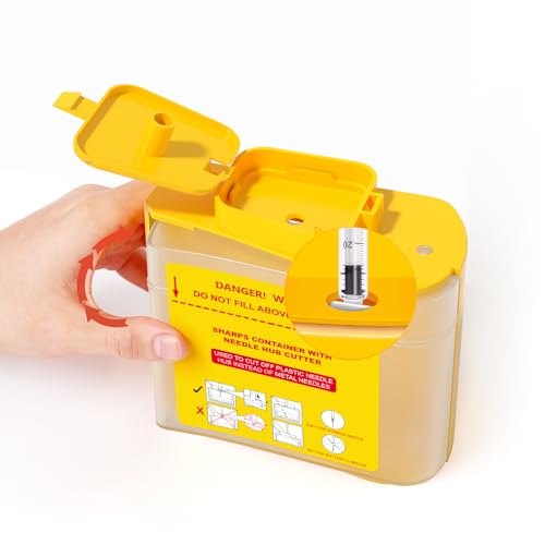 Needle Hub Cutter Disposal Sharps Container for Cutting and Storege of Needle Hub