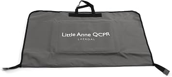 Laerdal Little Anne QCPR Dark | Adult CPR Manikin with Feedback - Bluetooth Connectivity & App Compatible