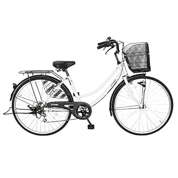 Amazon | 自転車 26インチ サントラスト ママチャリ 6段変速ギア