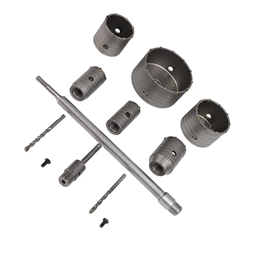 Set de sierras de corona para concreto de carburo cementado miniatura 3