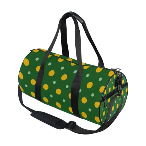 Bolsa de lona ligera con bolsillo interior redondo para viaje y deporte