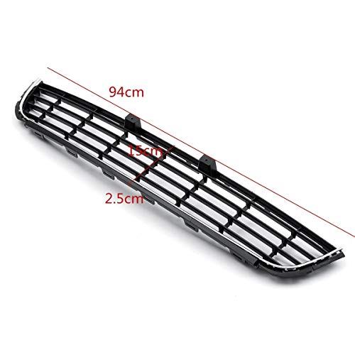 Rejilla para Golf MK6 (2008-2013), embellecedor de panel inferior central de parachoques 3
