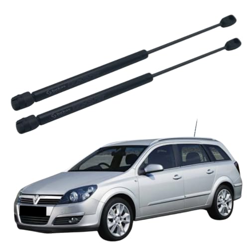 Image of TURKAS, 2x Rear Tailgate Boot Gas Spring Struts For VAUXHALL ASTRA MK5 H ESTATE/VAN (2004-ONWARDS), Lift Support System 570 (N) 474mm