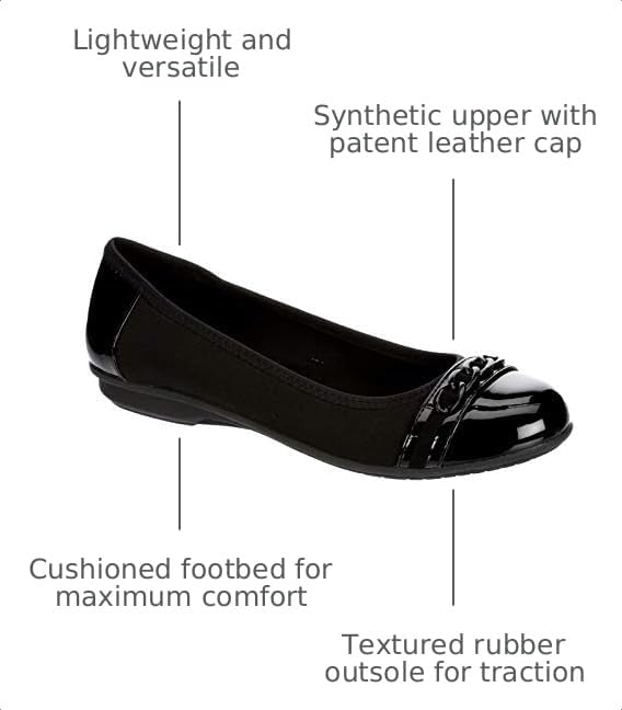 Image of XAPPEAL Faye - Women's Slip-on Round Toe Accented Dress Ballet Flats