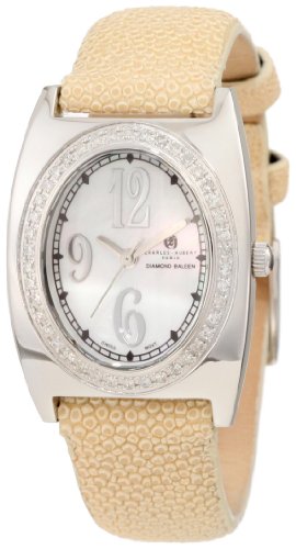 Charles-Hubert, Paris Women's 18311-WF Diamond Baleen Collection Stainless StWatch