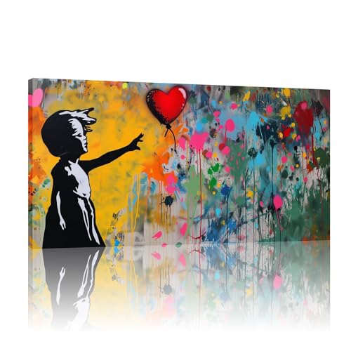 Affiches et Impressions Toile Banksy Décoration Murale Salon Grand Format Cadre Intérieur