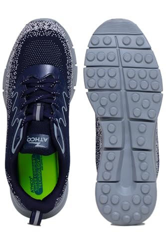 Image of ATHCO Mens Galaxy Super Comfortable Insole Shoes|Running|Walking|Training|Gym|Jogging|Sneaker|Athletic|Laceup|Flexible|Lightweight|Dailyuse|Sports|Casual|ExtraSoft|Fitness|Gents Boys