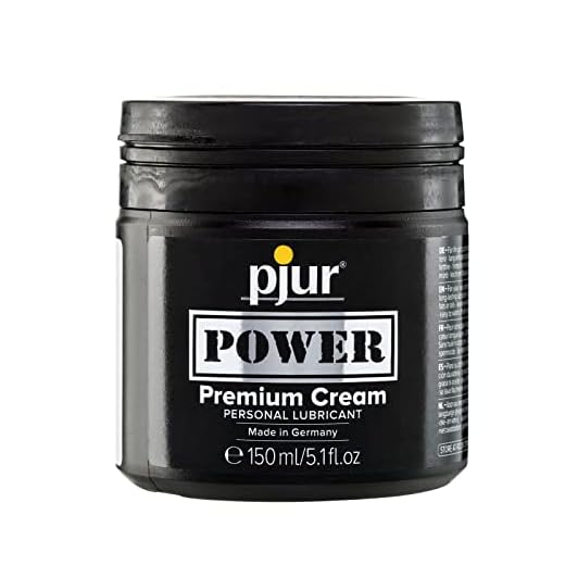 pjur POWER - Lubricante de fisting con fórmula cremosa para sexo muy intenso- Para juguetes y consoladores grandes (150ml)