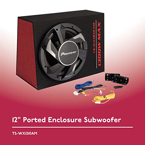 image for PIONEER TS-WX1210AM 12” 1300 Max Power with Built-in Amplifier - Ac