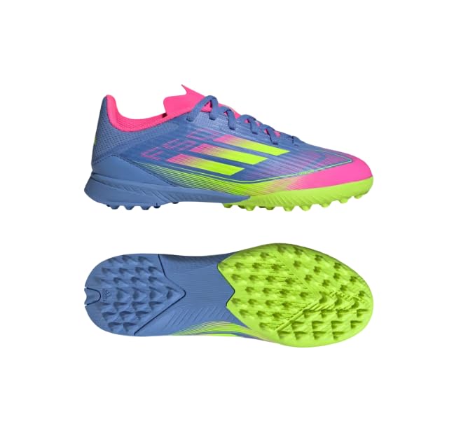 Image of adidas F50 Club FG /MG Football Cleats, Tesoye /Cblack /Lucred, Firm Ground /Multi-Ground Soccer Shoes