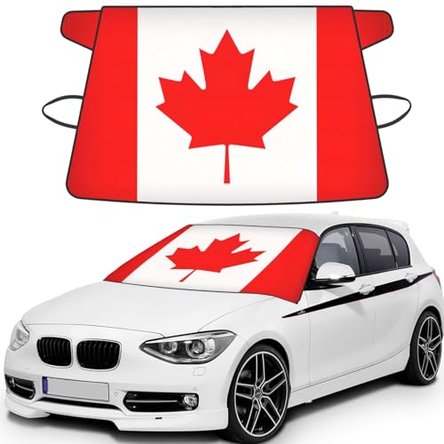 Couverture de pare-brise pour glace Canada pour les départs matinal