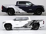 Truck Mud Splash Vinyl Car Graphic Sticker for Tundra. Universal Fit. Set of 2. Tundra Truck Side Bed Graphic Decal. Tundra Decal Sticker. #6583