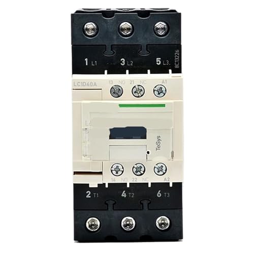 Contacteur LC1D40AM7C 40A robuste avec commande par bobine 220VAC