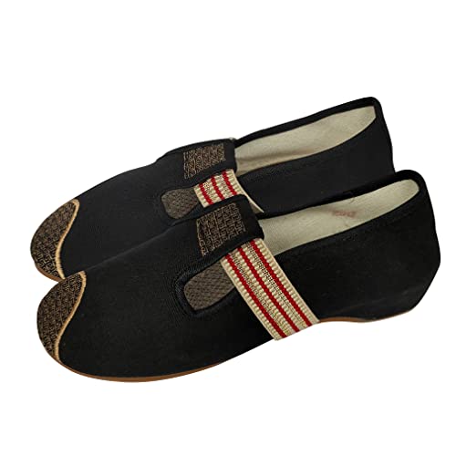 YunPeng Women's Flats Shoes Casual Comfortable Chinese Traditional Round Toe Mary Jane Ballet Loafer Shoes